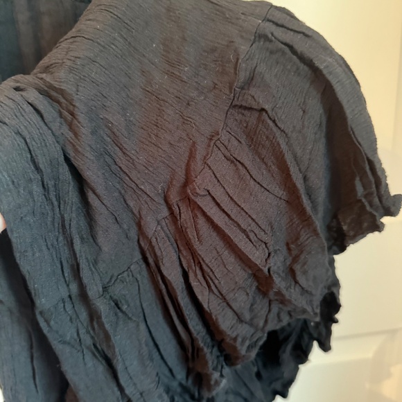 Blue Rain Black Maxi Dress Adella Size XS Lace Detail - Picture 3 of 7